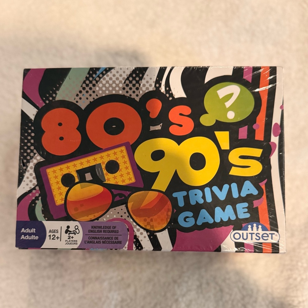 80’s and 90’s Trivia Game